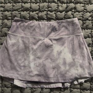 Tie-Dye Purple Skort